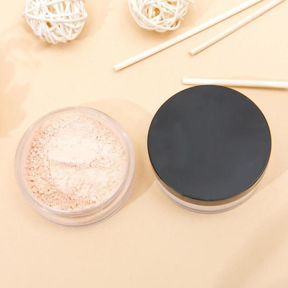 Image of Face Loose Powder Makeup Matte Finish Transparent Setting Powder Oil-control
