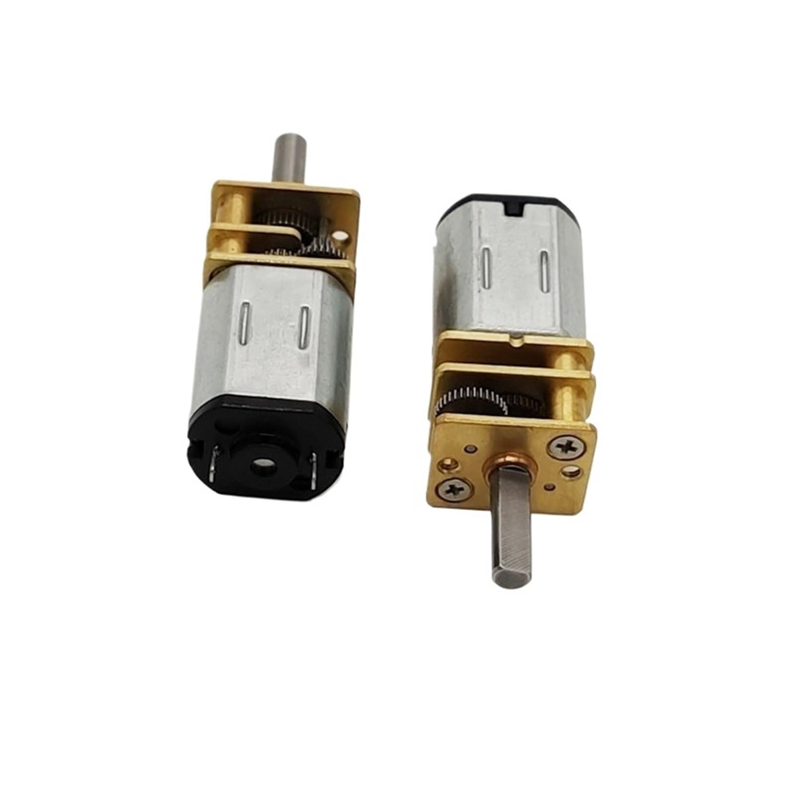 TQSKA 6V/12V DC N20 Gear Motor Electric Micro Metal Engine With Low Speed 10rpm 15rpm For Gearwheel Smart lock DIY Toy Robot(10,12V)