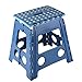 Kesper Klapptritt, faltbar, farblich sortiert: blau und schwarz, 31 x 22 x 39 cm, 1 Stück