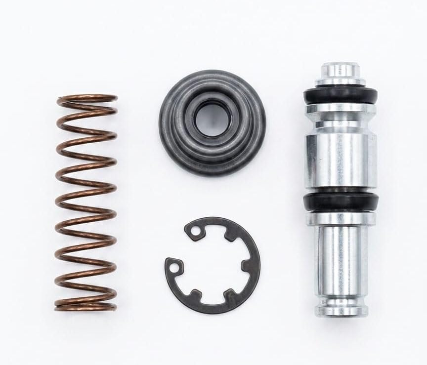 Front Master Cylinder Repair Kit Compatible with TVS Jupiter | Front Brake MC Kit with Piston, Spring, Rubber Boot & Circlip for Smooth Braking Performance-image-29