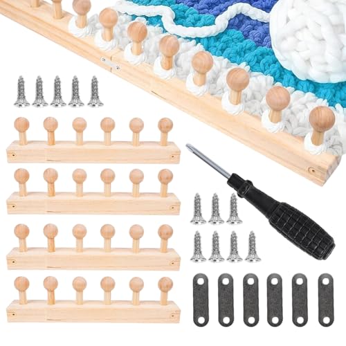 Métier à tisser la laine Nuytghr démontable pour projets de tricot à la maison