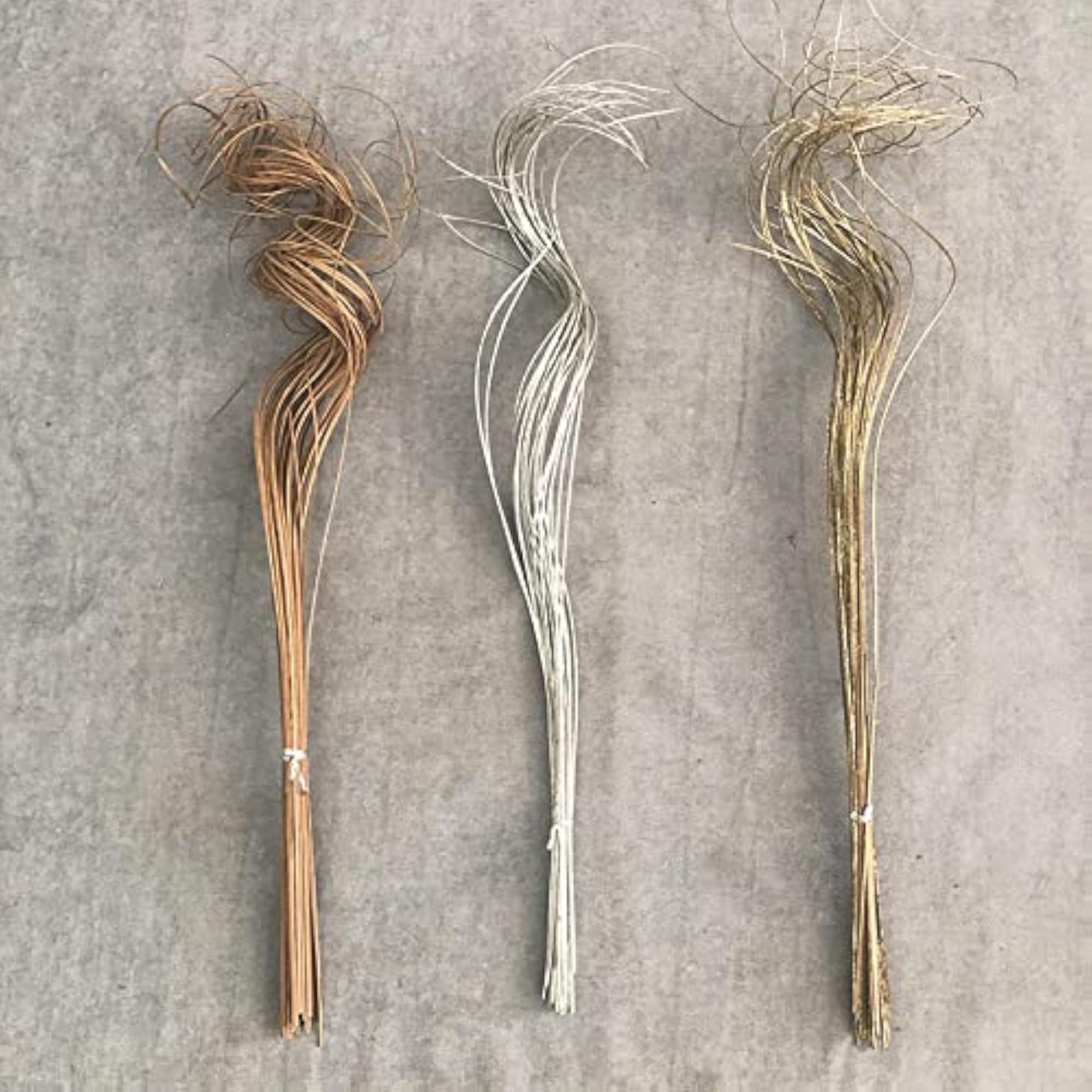 30Pcs Sparkle Curly Bamboo Branches