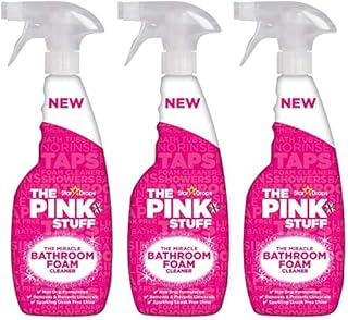 3 x The Pink Stuff The Miracle Bathroom Foam Cleaner, 750ml