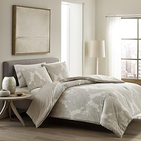 City Loft Corrine Full/Queen Duvet Cover Set in Natural