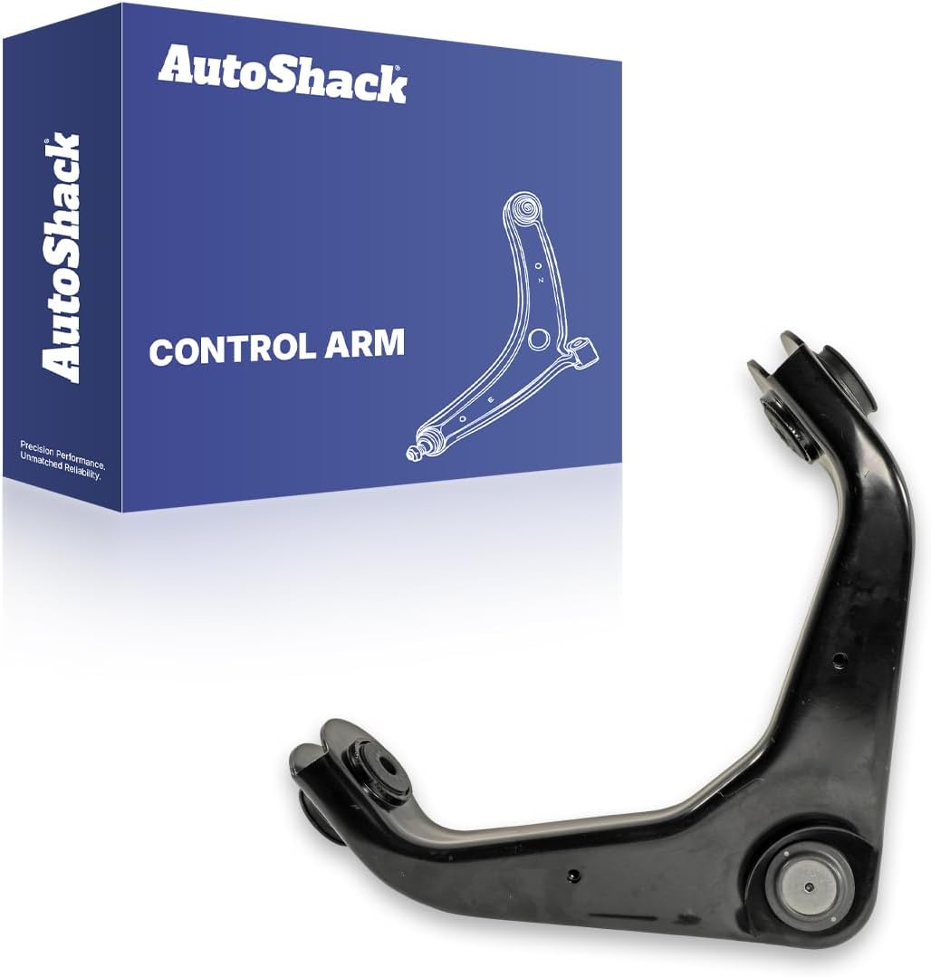 AutoShack Front Upper Control Arm and Ball Joint with Bushings for Chevrolet & GMC, Silverado 2500 HD 2001-2010 Sierra 2500 HD 2001-2010 Silverado 3500 2001-2006, 4WD RWD V8 6.0L 6.6L 8.1L