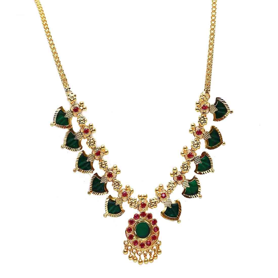 See full amazon price history chart for Kollam Supreme Gold Plated Brass Ruby Stone Palakka Princess Necklace for Women Green 1 qty Kollam Supreme Gold Plated Brass Ruby Stone Palakka Princess Necklace for Women Green 1 qty (B07HD5HJG1) Amazon Price History, Amazon Price Tracker