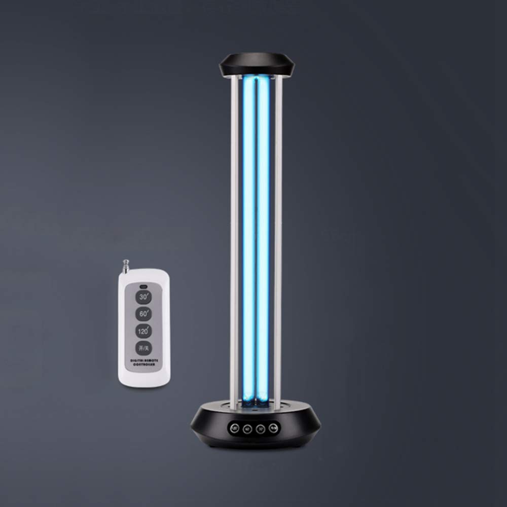 Lámpara UV Lámpara germicida Lámpara portátil de eliminación de ácaros del hogar Lámpara de desinfección de ozono para jardín de infantes 55W / 36W de alta potencia