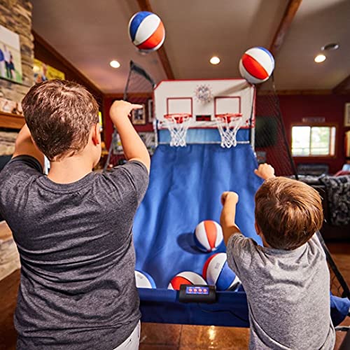 Pop-A-Shot Official Home Dual Shot Basketball Arcade Game - Blue (Blue) #TOP1
