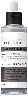 Peel Shot Glow Rice Peeling Ampoule, 80ml, Daily Soft Exfoliating Face and Body Scrub, Dead Skin Cells Remover for All Ski... Price In India