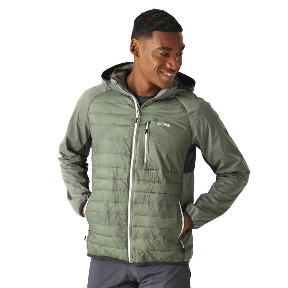 Regatta Regatta Men's Andreson Pro Hybrid Jacket Regatta Chaqueta con capucha y cremallera completa para hombre Pro Hybrid ligera Hombre (Pack de 1)