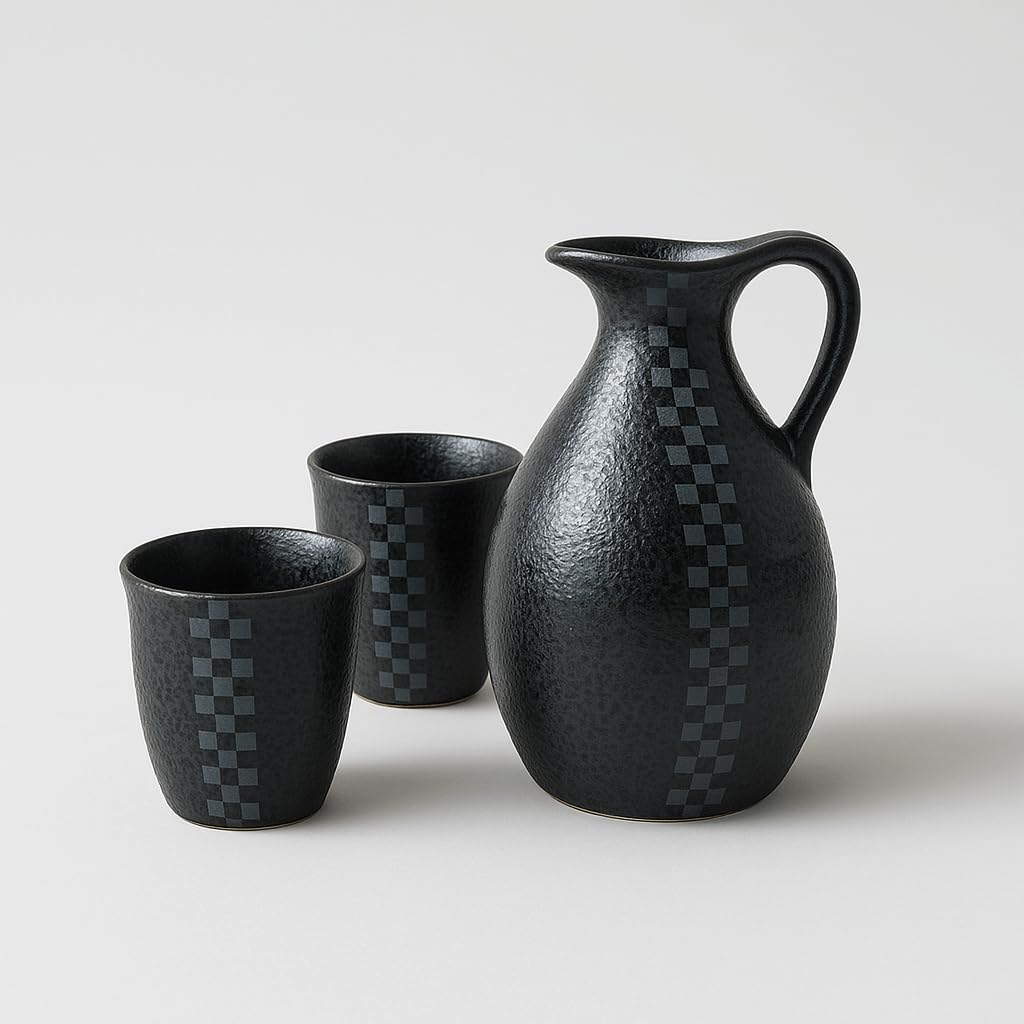 Amazon.com | JapanBargain 4680, Porcelain Sake Set Authentic