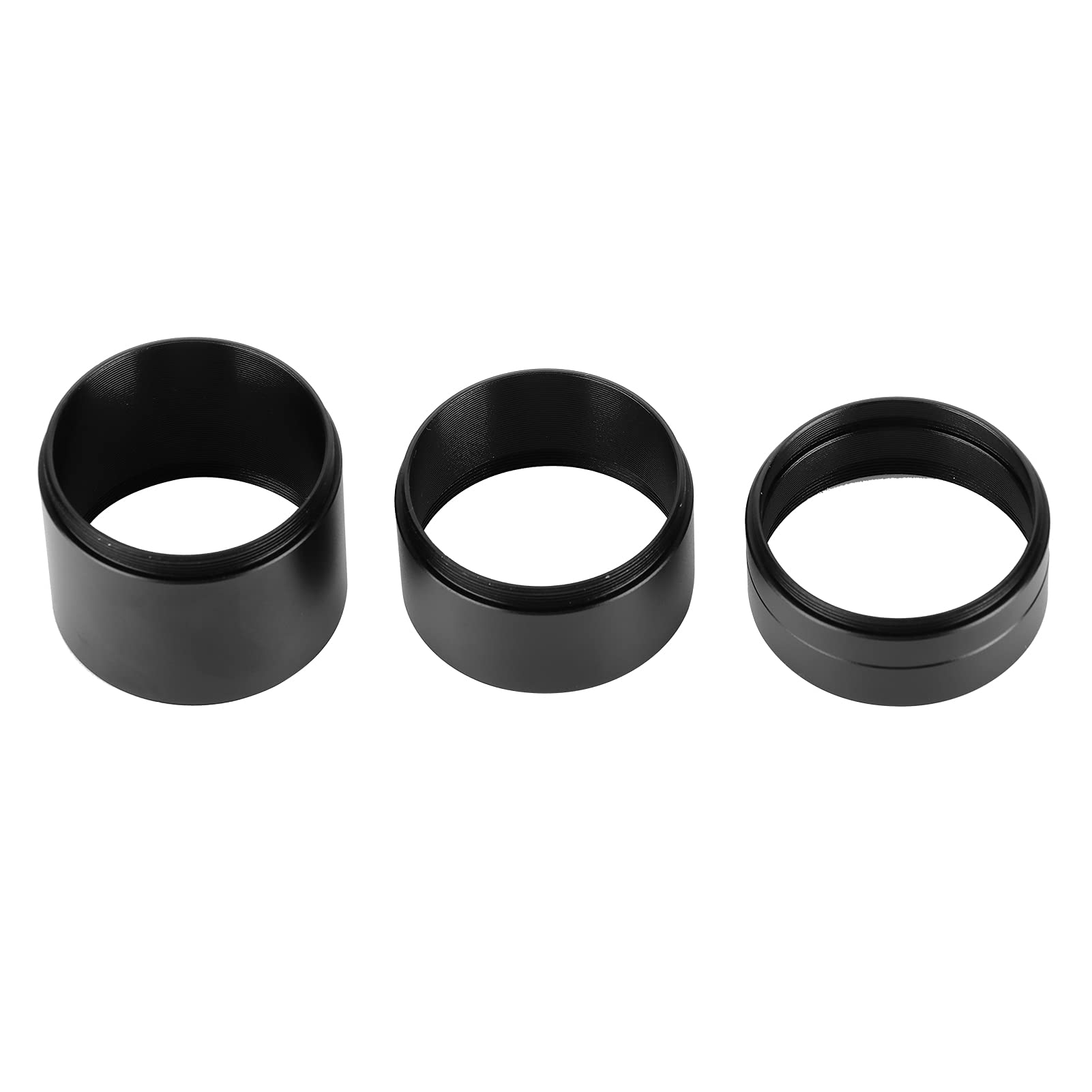 Tubes D'extension D'objectif 8 Pièces M42x0,75 Kit de Tubes D'extension en Alliage D'aluminium 3 5 7 10 12 15 20 30 Mm de Facile à Installer pour la Photographie de