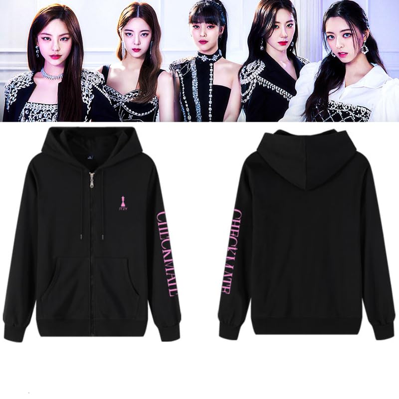 ITZY CHECKMATE パーカー　Tシャツ　2点セット ITZY CHECKMATE パーカー Tシャツ 2点セット Itzy Checkmate T