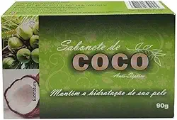 Kit Com 3 Sabonetes Bionature De Coco 90g