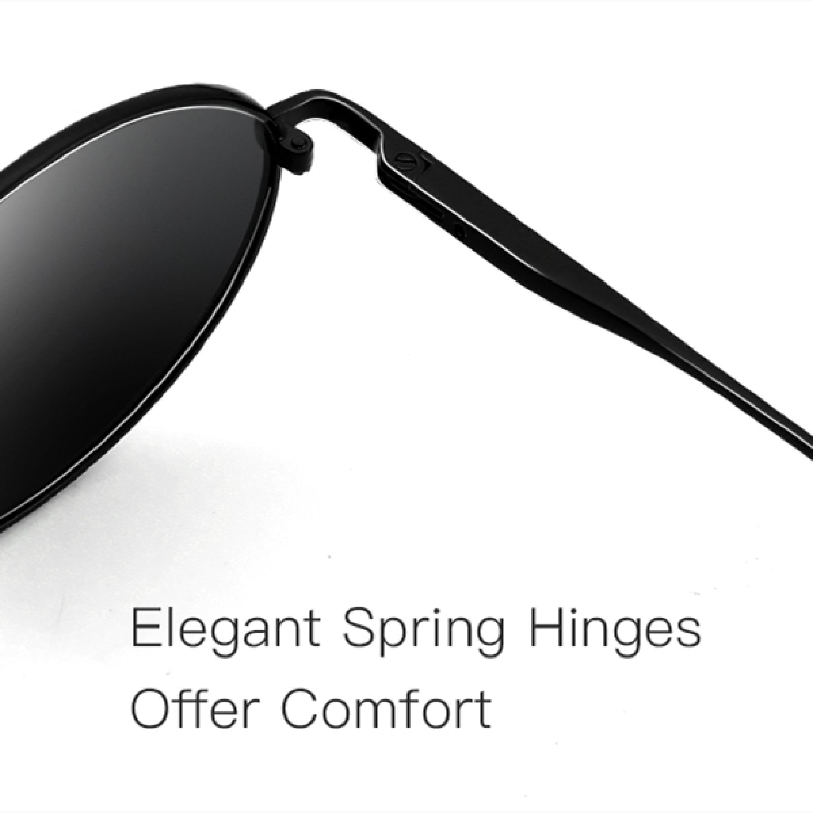 Ovale polarisierte Retro-Sonnenbrille für Damen und Herren, runde Sonnenbrillen