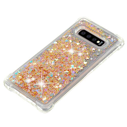 Coque de protection silicone TPU souple Galaxy S10 Plus transparente liquide - 5
