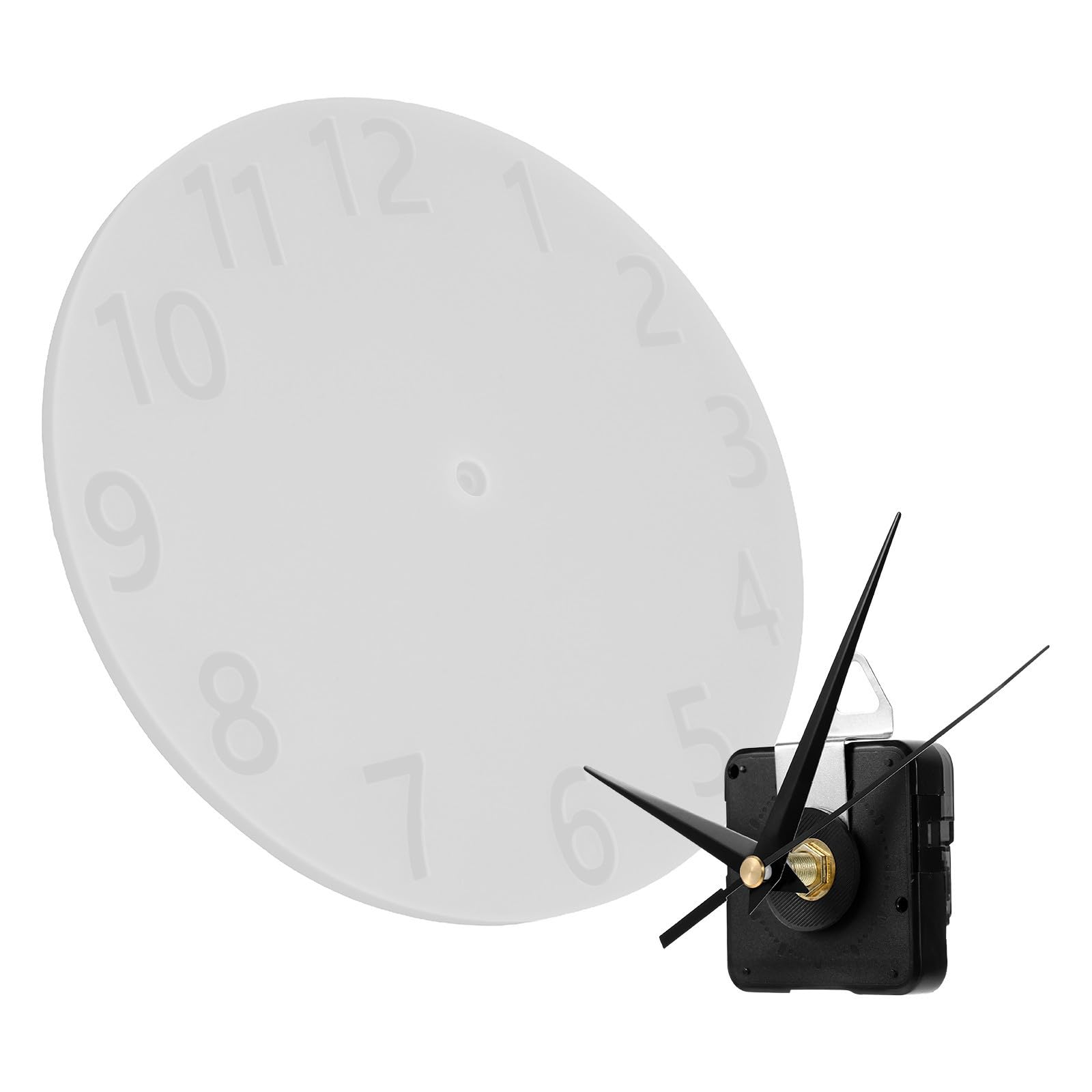 Molde para resina epoxi de reloj PRETYZOOM flexible para desmoldar manualidades sin romperlas