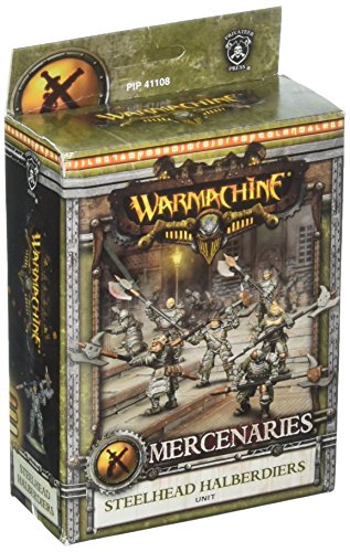 Privateer Press - Warmachine - Mercenary: Steelhead Halberdiers Model Kit