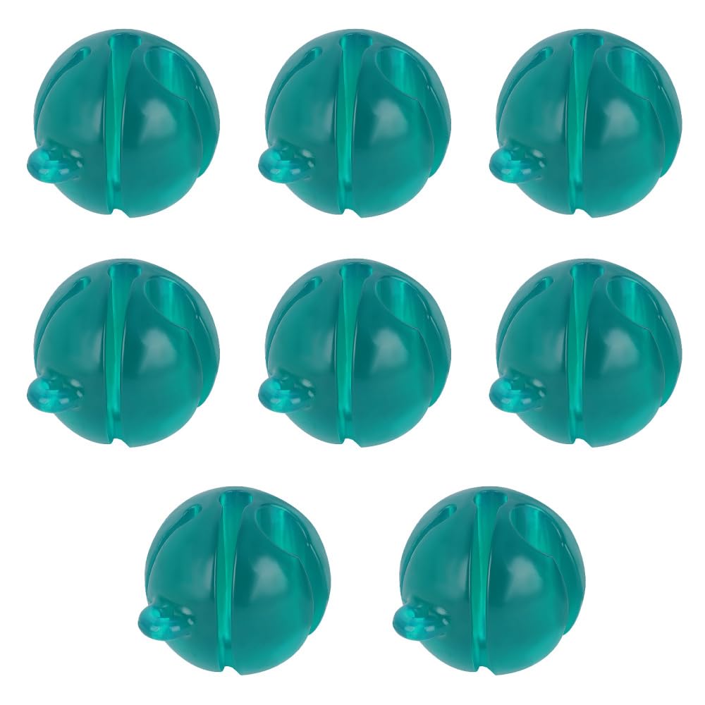 MiOYOOW Fishing Rod Holder Clips, 8PCS Portable TPE Pole Ties, Elastic Rod Straps for Fishing Tackle Protection and Rod Separation
