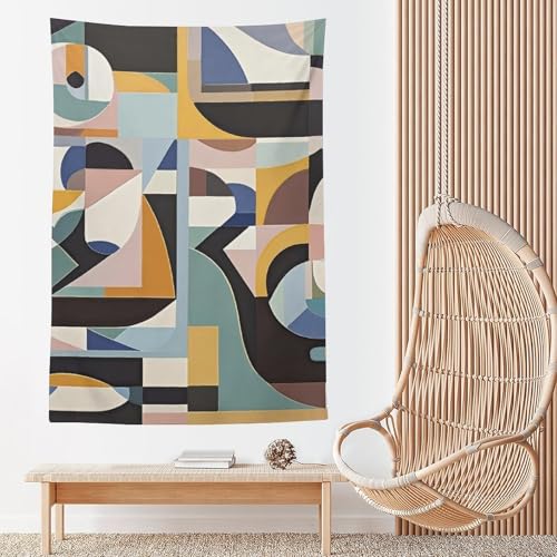 Tapisserie murale amusante tissu doux et léger pour décoration de chambre moderne