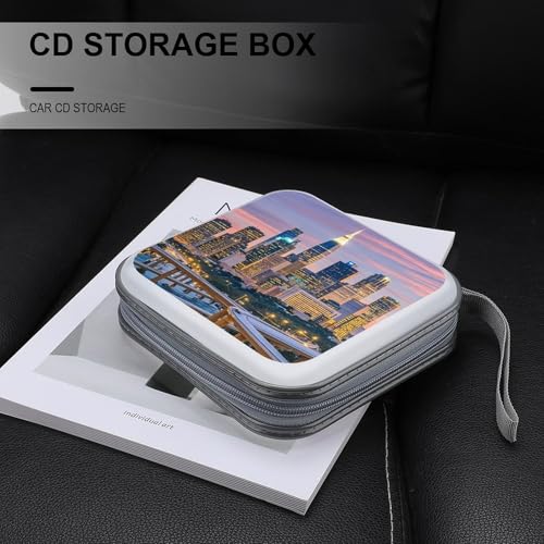 Bolsa de almacenamiento grande para CD que ahorra espacio 6