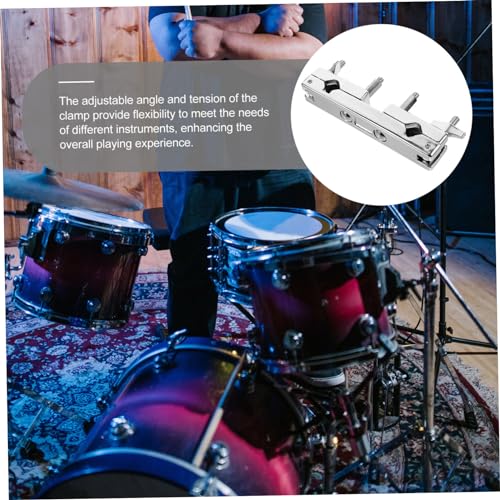 Drum Clamp Cymbal Mount Accesorio para Batería Soporte de Platillo Ligero para Músicos que Viajan miniatura 4