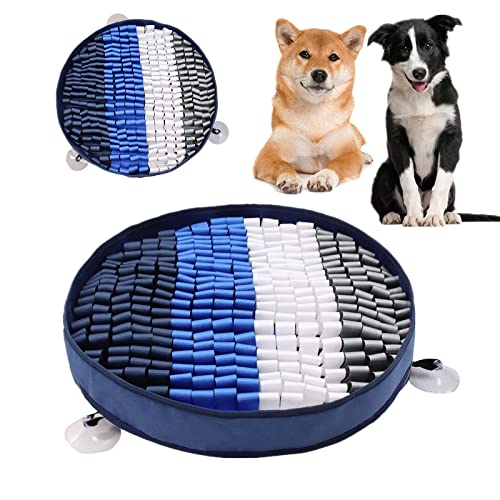 Snuffle Mat for Dogs:Pet Snuffle Feeding Mat Interactive Game for Boredom,Pet Puzzle Mat Encourages Natural Foraging…