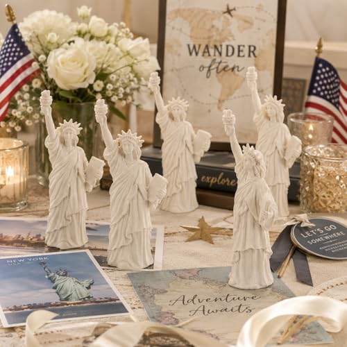 Miniatura Estatua de la Libertad Resina para Manualidades miniatura 4