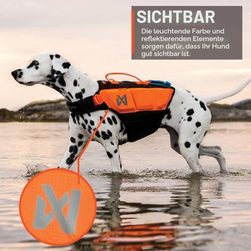 Non-Stop Dogwear Protector Life Jacket Schwimmweste für Hunde, SUB, Rehabilitation, Größe 3