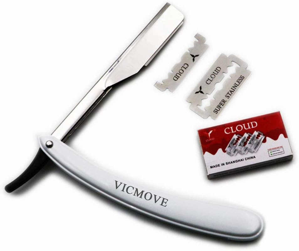 Hair Cutting Shears, 5.5" Professional Stainless Barber Scissors Set for Hairdressing, Thinning, Texturizing, Salon or Home Use - Flat Shears, Tooth Shears, Comb & Hair Clip Included (Rose Gold)