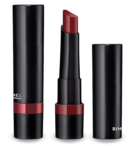 2x Lasting Finish Matte Lipstick – All-Day Intense Lip Color with Exclusive Ruby and Diamond Complex, Color 530 Hollywood Red – Bundled by Smart Cutie
