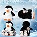 Imagen de Harrycle 5 Juguetes de Peluche de Pingüino 1 Mamá 4 Bebés