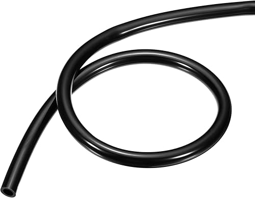 Miniatura 135 de YOKIVE Tubo de silicona, transferencia de agua, ideal para bomba (negro, 0.315 x 0.394 in IDxOD, 3.3 ft) Beige,Negro,Azul / Patchwork,Claro,forro