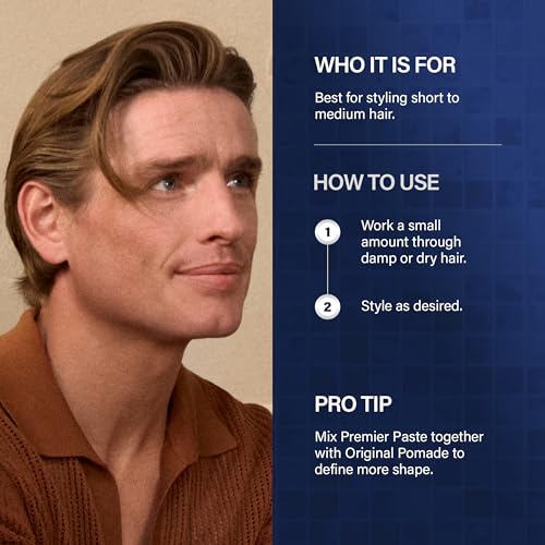 Keune 1922 for Men Premier Paste finis les cheveux plats - 4