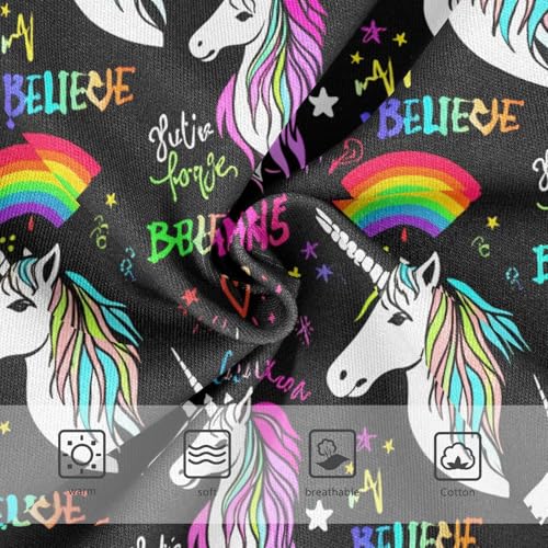 White Unicorn Rainbow Toddler Girls's Underwear 2T 202c18703