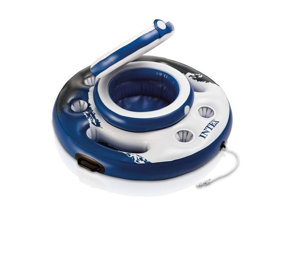 Intex Mega Chill Aufblasbarer Getränkehalter für 24 Getränke, Schwimmbad, 2 Stück