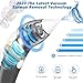 Ear Vacuum Ear Wax Removal Kit with 5 Levels Strong Suction, USB Rechargeable Reusable Electric Ear Suction Vacuum Tool for Adults(Dark Gray)