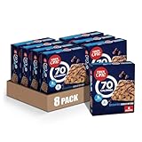Fiber One 70 Calorie Brownies, Chocolate Chip Cookie, Snack Bars, 6 Bars, 5.34 oz (Pack of 8)