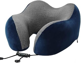 MASHUR FAB Extra Soft Memory Foam Luxury Travel Neck Support Rest Pillow with Soft Washable & Removable Cover, Multipurpose Comfortable Travel Pillow-picture-29