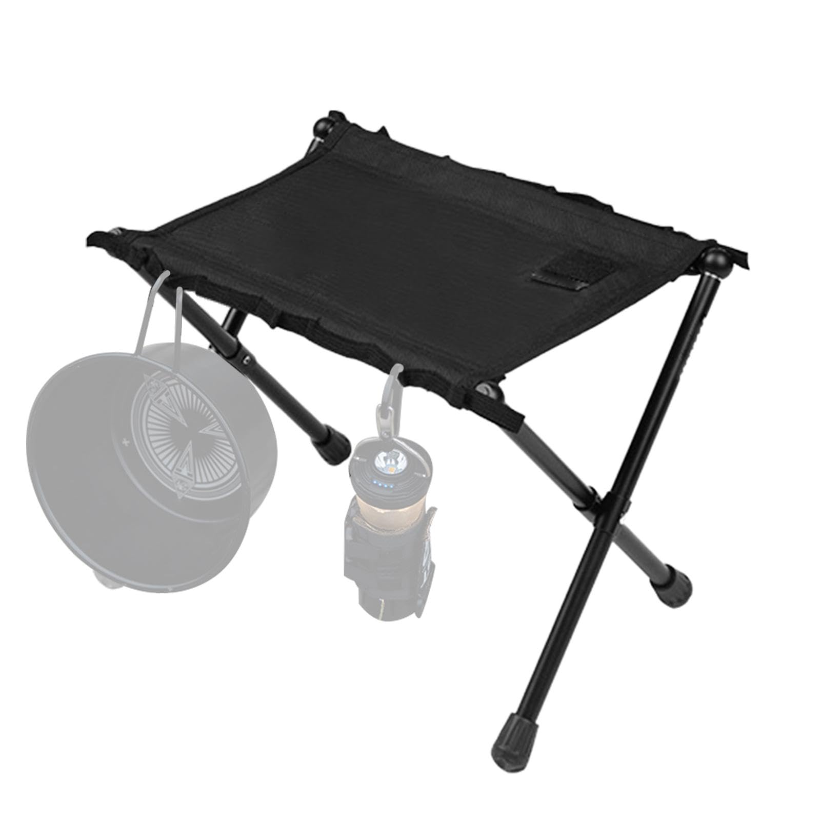 Sgabello Da Campeggio Leggero Leggero e compatto | Lega d'alluminio Soluzione compatta per backpacking unisex viaggi pesca spiaggia campeggio escursionismo outdoor