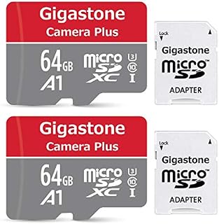 Gigastone 64GB 2-Pack Micro SD Card, Gaming Plus, Nintendo Switch Compatible, High Speed