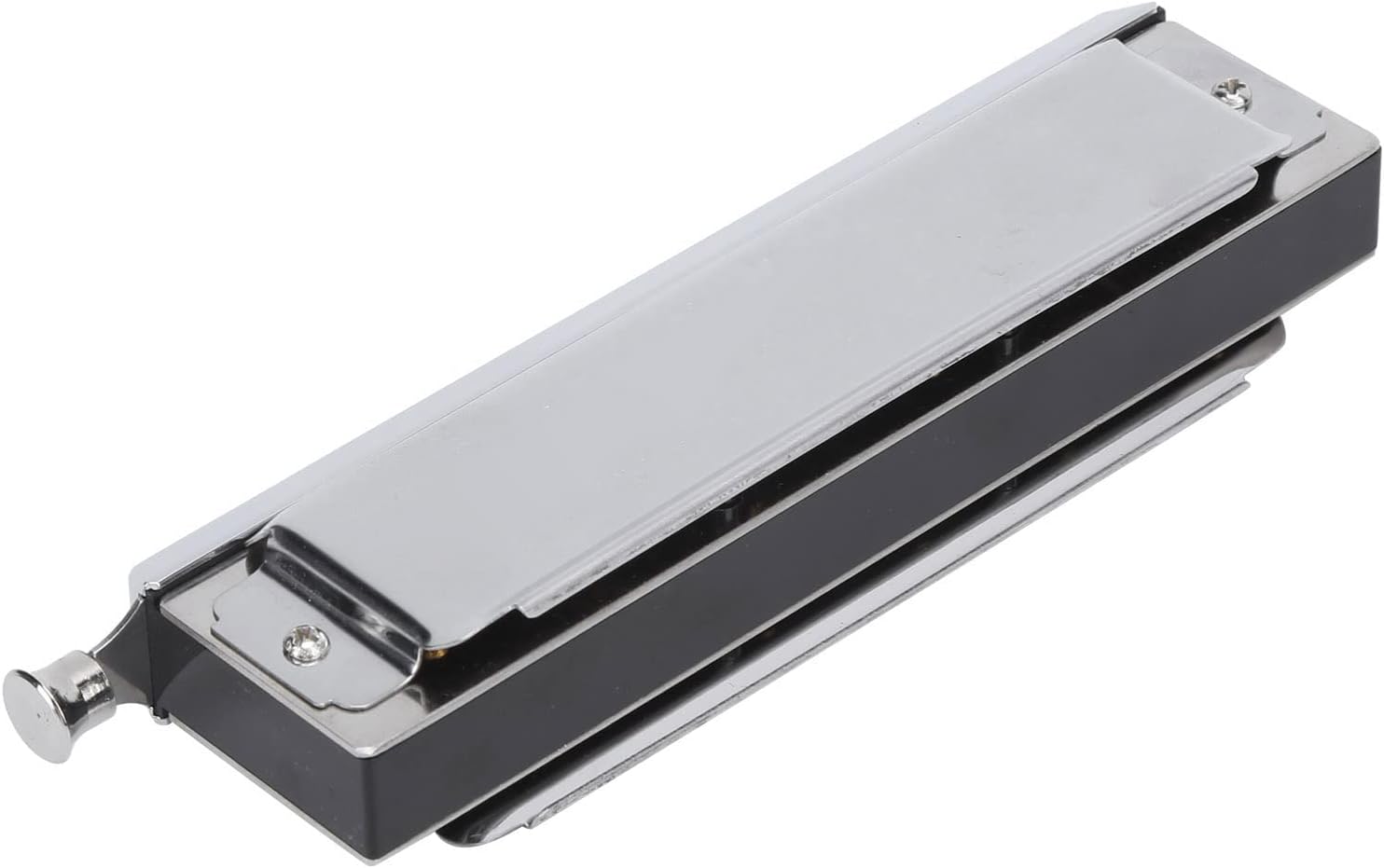 クロマチックハーモニカ 10穴 40トーン、プロフェッショナルポリフォニックハーモニカ、両面演奏口オルガン、ワイプクロスと収納ボック