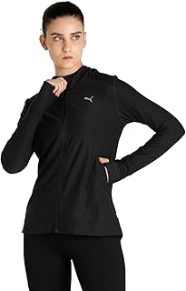 PUMA Women's Train Cloudspun Fullzip Knitted Jacket