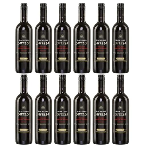 Rotwild Dornfelder Rotwein QbA trocken (12 x 0.25 l) 2 Black Label Apelia 12x 0,75l | Lieblicher Rotwein | Imiglykos | 11,5% Vol. | Kourtaki | + 1 x 20ml Olivenöl"ElaioGi" aus Griechenland