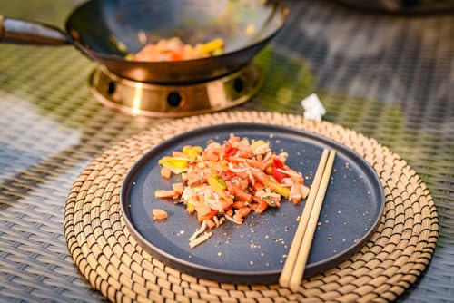 Grillfürst Wok-Ring für Seitenkocher - Stabiler Edelstahl Wokaufsatz für Gasgrill & Seitenbrenner - Perfekt für asiatische Wokgerichte & BBQ