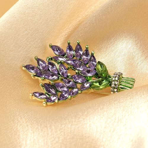Image of Pretty Elegant Brooch Pin for Women,Flower Brooch Pin Broches for Women's Clothes