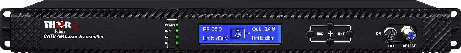 4 mW Thor Fiber CATV RF Over Fiber Transmitter 45-870 MHz
