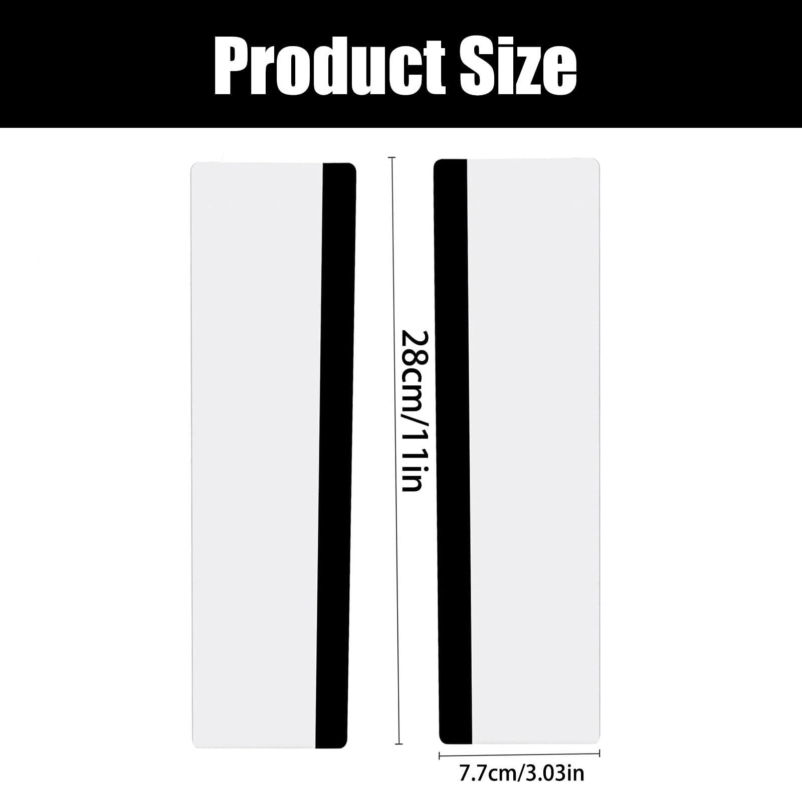 Tablero de Notas Acrílico para Monitor,2 Pcs Laterales Transparentes Autoadhesivos Soporte para Notas y Mensajes Tablero de Monitor de Panel Acrílico Multifunción de Oficina para Escritorio