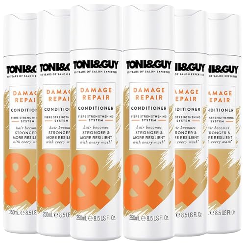 6 Pack Toni & Guys Damage Repair Conditioner 250ml