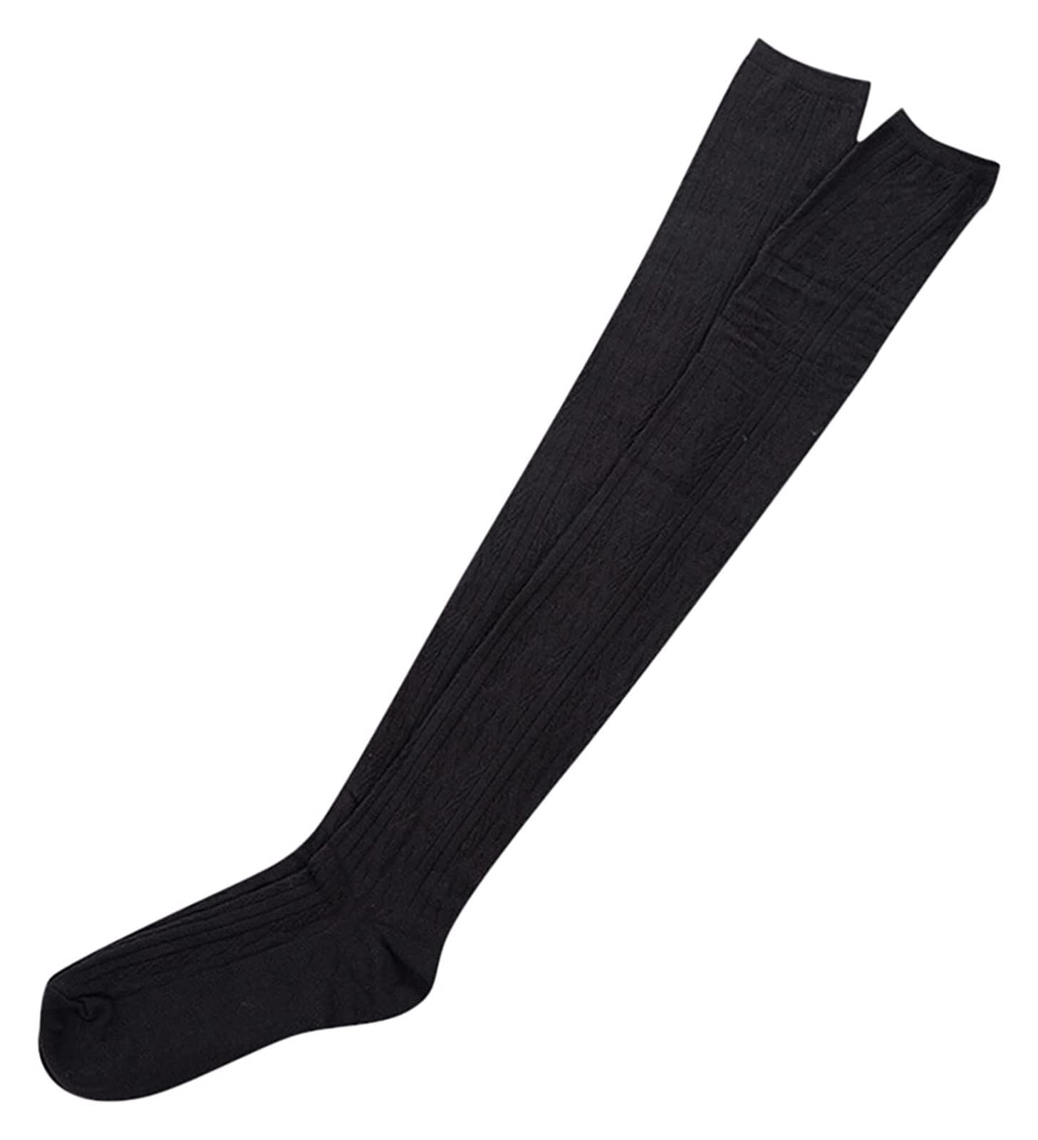 Calcetines Cómodos Medias De Mujer Tejidas, Calcetines Altos Para Niñas, Cálidas Hasta La Rodilla, Largos Navidad Para Suaves Reforzada